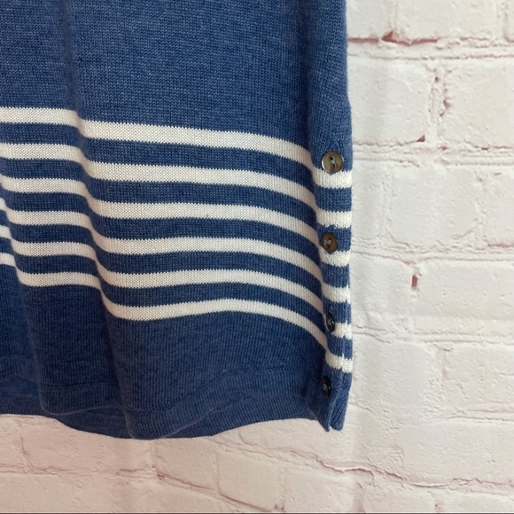 THML Striped Sleeveless Button Dress Small - Picture 2 of 5